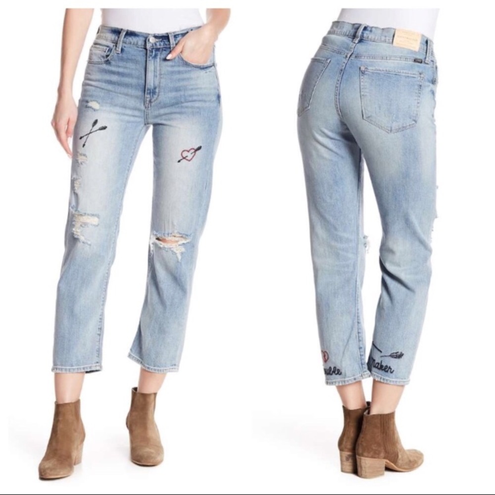Lucky Brand Bridgette Slim Straight Leg Jeans - Picture 2 of 7